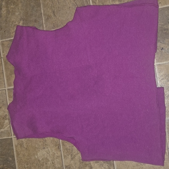 Vintage Candie's Vibrant Purple Snap Closure Top Size S - Picture 6 of 6
